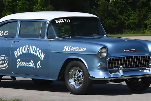 Larry Nelson’s 1955 Chevy Races Again After 52 Years