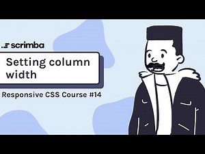 14. Setting the columns widths - Responsive CSS Tutorial