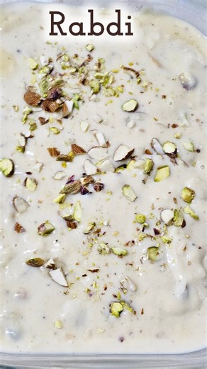 Cooking Recipes | CookingNCraving on Instagram: "This Quick & Creamy Rabdi Recipe is a rich and delicious Indian milk dessert that’s very easy to make at home. Made with full-cream milk, condensed milk, cardamom, and nuts, this rabdi turns out thick, silky, and perfectly creamy—just like the halwai-style version, but much quicker. This homemade rabdi is perfect to serve with jalebi, gulab jamun, or even on its own as a chilled dessert. ✨ Simple ingredients ✨ Quick cooking method ✨ Rich & creamy 