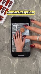 Measuring client's nail size | We Love Crafts
