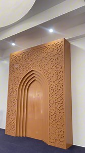 Done Installation sa Latest Project 8x10Ft- Arabic Pattern Arch 😍 Made of Sta. Ana Marine 💪 Thanks Team Yecyec Decorative panel 🔥 | Yecyec Decorative panel