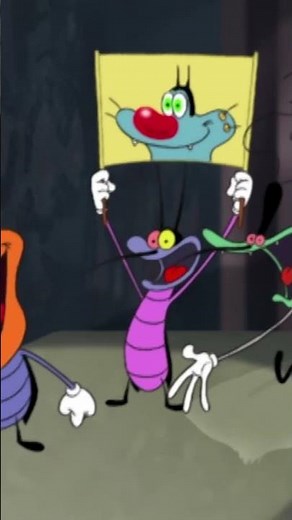Oggy's challenge #Shorts #oggy | Cartoons for kids