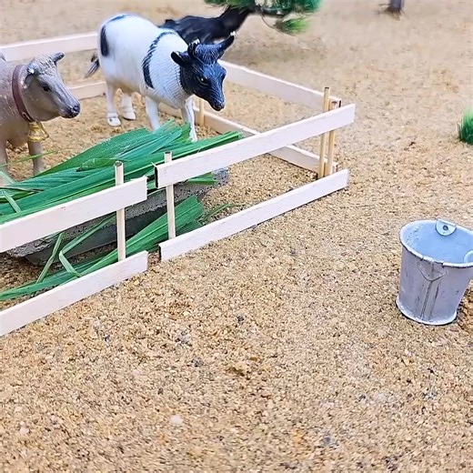 DIY Mini Cow Shed Strong and Durable Animal Shelter Construction 😍 #construction #CowShelter | Innovative Build