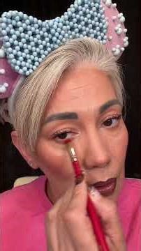 Quick easy eyeshadow look using a bronzer ! #beautyover40 #aging #makeuplook