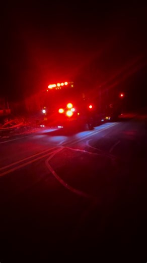 Blackman Leoni Township Department of Public Safety Engine 1 on scene.