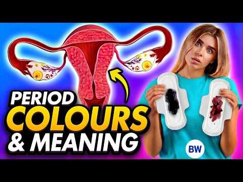 Why These Period Blood Colours and Textures Occur: What’s Normal & When to See a Doctor