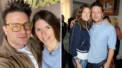 Jamie Oliver and family react to themselves
