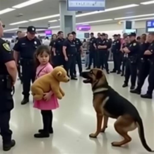 At the airport, a K9 suddenly barks at a family — what’s uncovered next is truly shocking. | Flowers and Gifs
