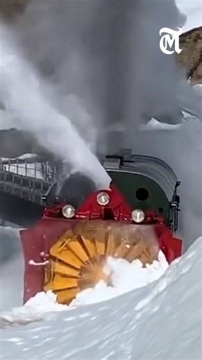 Switzerland Restores a 107-Year-Old Steam Snow Blower. #switzerland #steamblower #snowblower | The MES Times