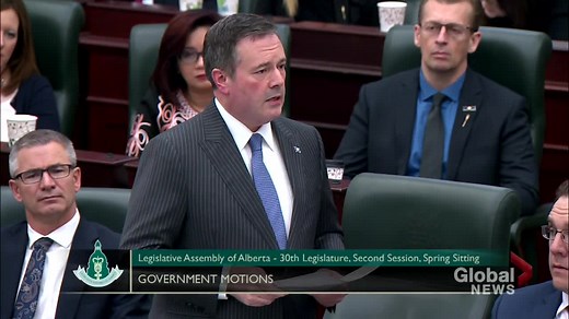 Jason Kenney addresses legislature over COVID-19 pandemic
