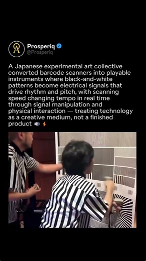 They Turned Barcode Scanners Into Musical Instruments — And It Actually Works 🎵📊