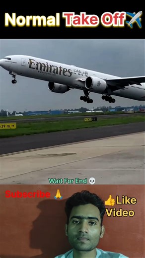 Aeroplane Take Off Aura💀