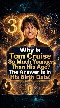 Why Tom Cruz Looks So Young