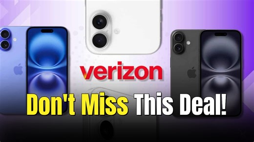 Verizon offer gets you a free iPhone 16 – no trade-in req'd