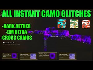 INSTANT UNLOCK ALL CAMO GLITCHES! DA/DM ULTRA/CROSS CAMOS! WARZONE DM ULTRA GLITCH! WARZONE GLITCHES
