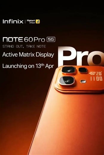 Infinix Note 60 Pro 🔥 144Hz AMOLED + LED Back 😱