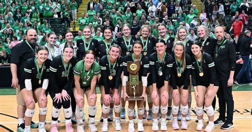 Seton High School volleyball team captures second straight Division I state championship