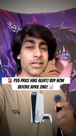 🚨 PS5 Price Hike Alert! Buy NOW Before April 2nd! 📈 #shorts