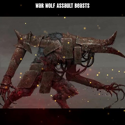 Trench Crusade: War Wolf Assault Beast (Trench Crusade Lore)