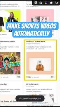 Create AI Short Videos Automatically on Mobile Browser | Free AI Agent Tutorial #aiagent