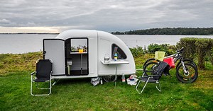 Wide Path Bicycle Camper is like an Airstream for Cyclists