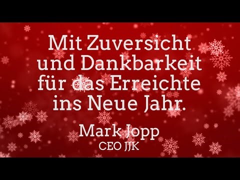 JJK - Weihnachten 2025 - Mit Dankbarkeit und Zuversicht ins neue Jahr.