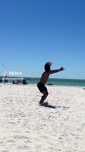 Beach Gymnastics: Flow like Waves, Shine like Sun