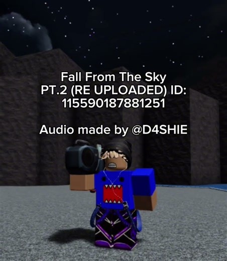 Fall From The Sky PT. 2 Roblox Song ID (RE UPLOADED) #robloxsongids #jumpstyle #robloxboomboxcodes