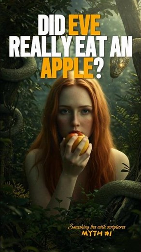 MYTH #1: Did Eve Really Eat an Apple? (Shocking Bible Fact)