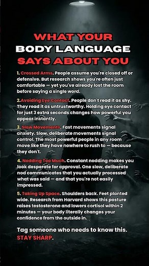 5 Body Language Mistakes That Make You Look Weak.