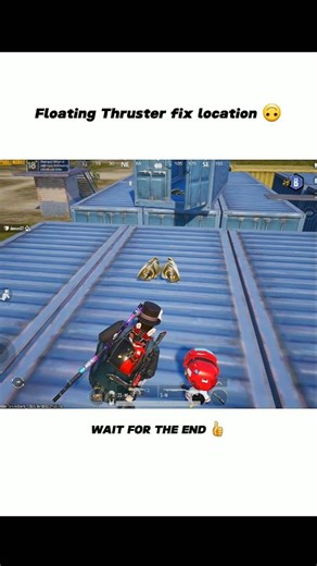 Floating thruster fix location 🙃 | #shorts #trending #pubgmobile #evolvinguniverse