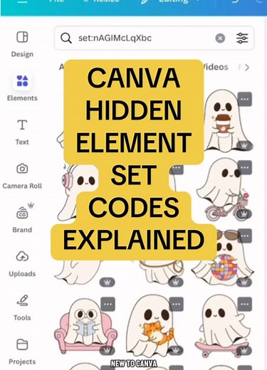 Canva Hidden Element Set Codes Explained