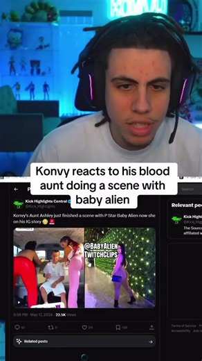 Konvy's Sad Day Out with Baby Alien