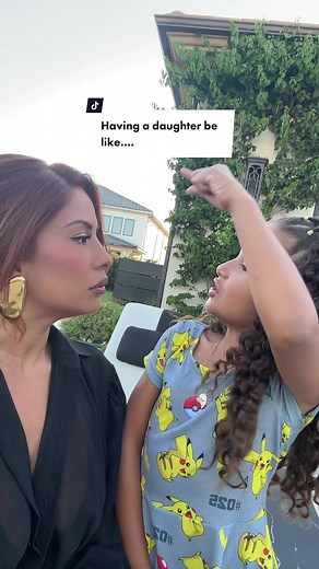 😅 having a daughter who has the same stubborn attitude like you #mommydaughter #aylapalmer #fyp