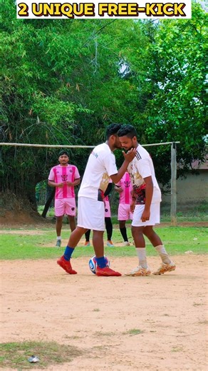 2 Unique Free-kick Hack Legendary Technique 👿👿 #unluckyboy #shorts #soccer #football #trending