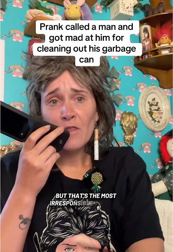 Hilarious Garbage Can Prank Call Reaction