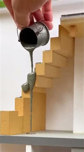 This Tiny Villa with a Pool Looks So Real! - Part 1 🏡💦 #vfuho #miniature #diy