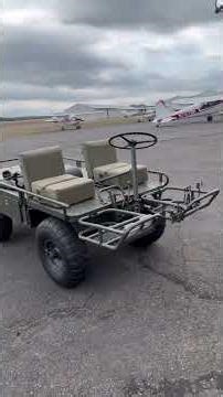 1968 M274A5 Mechanical Mule 1/2 Ton 4x4 / Westfield-Barnes Regional Airport #army #military #vehicle