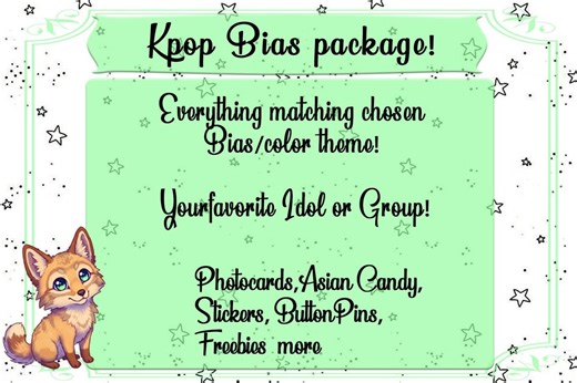 Kpop Bias Package! Any Idol or Group - Etsy