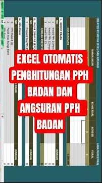 Excel Automatic Corporate Income Tax Calculation #excel #corporate income tax #coretax #learnacco...