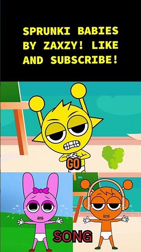 SPRUNKI BABIES Animated Music Video! (Incredibox Sprunki)