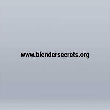 Daily Blender Secrets - 3 inset modeling tips