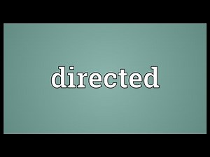 Directed Meaning