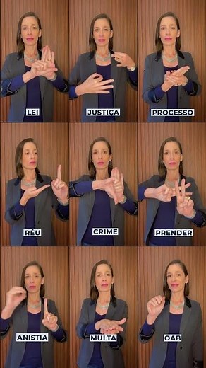 Sinais da Área Jurídica 🤟🏼 | Débora Libras