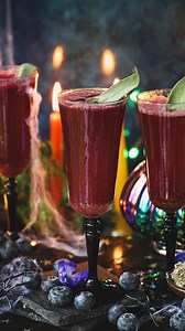 5.4K views · 94 reactions | Looking for a fun and tasty "Boo-zeless" bevvy this Halloween? This festive mocktail is sweet, herbaceous, and frightfully fun! Find the full recipe here: https://blog.mountainroseherbs.com/spooky-season-mocktails #halloween2025 #halloweendrinks #spookyseason #mocktailrecipe #mountainroseherbs | Mountain Rose Herbs | Facebook