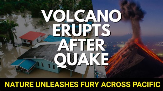 Massive Earthquake Triggers Volcano Eruption in Russia