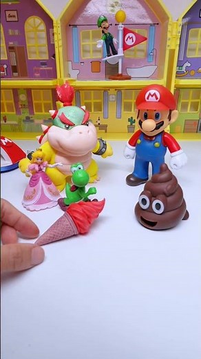 Bowser Jr. Gave Mario a Poop Emoji and Got Launched! 😂💥