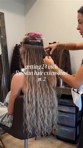 wavy hair extensions 🤨👀 PART 2 answering all your questions!!! literally obsessed. @Chaviv Hair #wavyhairextensions #curlyhairextensions #russianhair #ktips #hairdayvlog