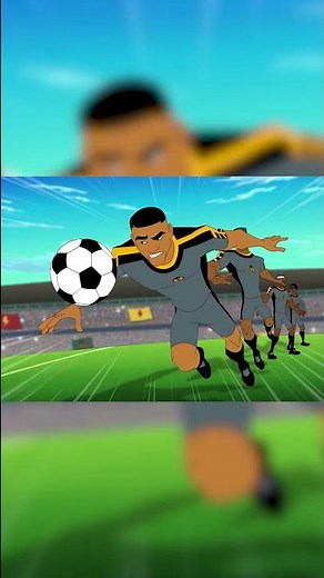 STUNNING Free Kick - Best Goals, Moments, Skills | Supa Strikas Soccer Cartoon | Football #shorts