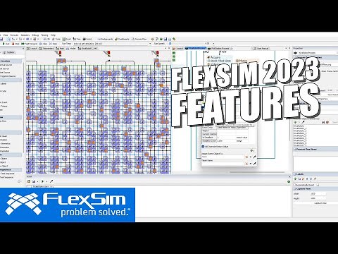FlexSim 2023: Features and Improvements